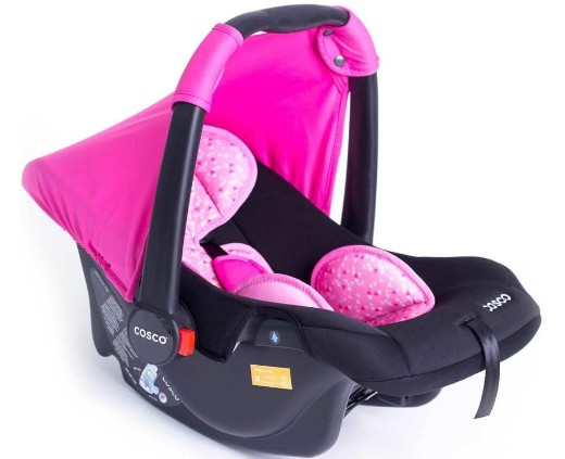 bebe Cosco Kids, Bebê Conforto Wizz, 0 a 13kg, Rosa